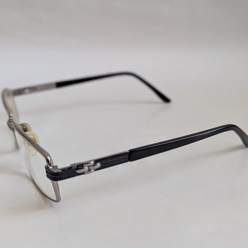 Rectangle Metal Combo Optical Frame Only (Silver) - image 3